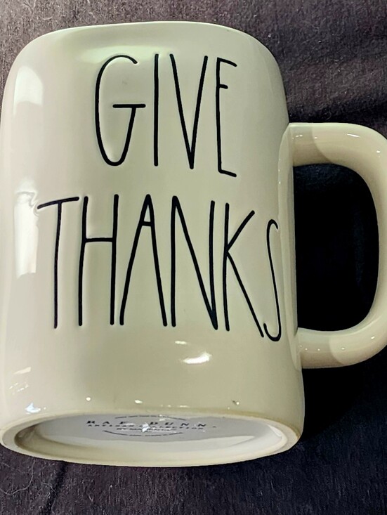 Rae Dunn Other - Rae Dunn |  "Give Thanks" | Coffee Mug